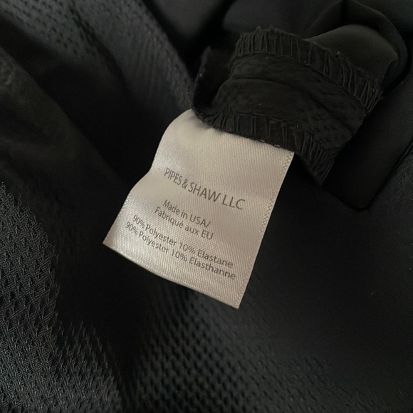 Veronica beard jumpsuit women's 6 black wide leg v-neck tuxedo sleeveless - Picture 7 of 7